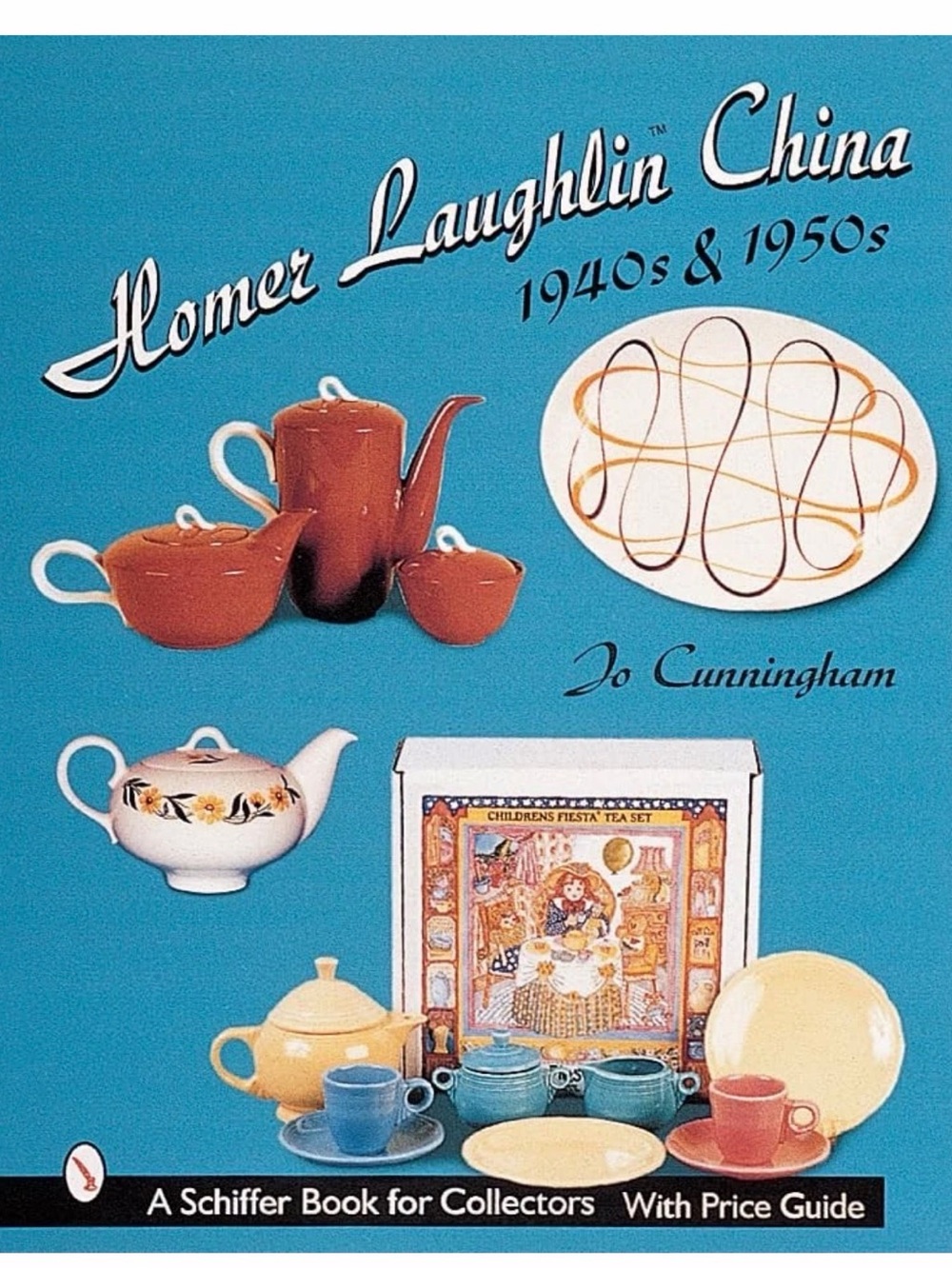 Homer Laughlin Multi-Color Vintage Dinnerware Display catalog book collection